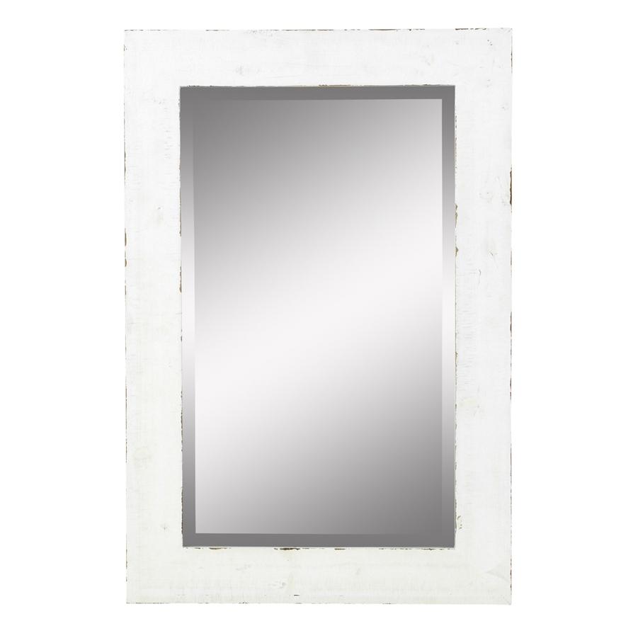 Aspire Home Accents 6091 - Morris Wall Mirror - White 30 X 20