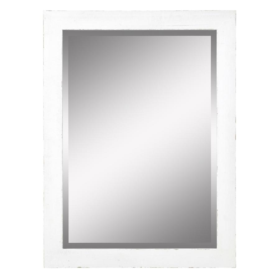 Aspire Home Accents 6121 - Morris Wall Mirror - White 40 X 30
