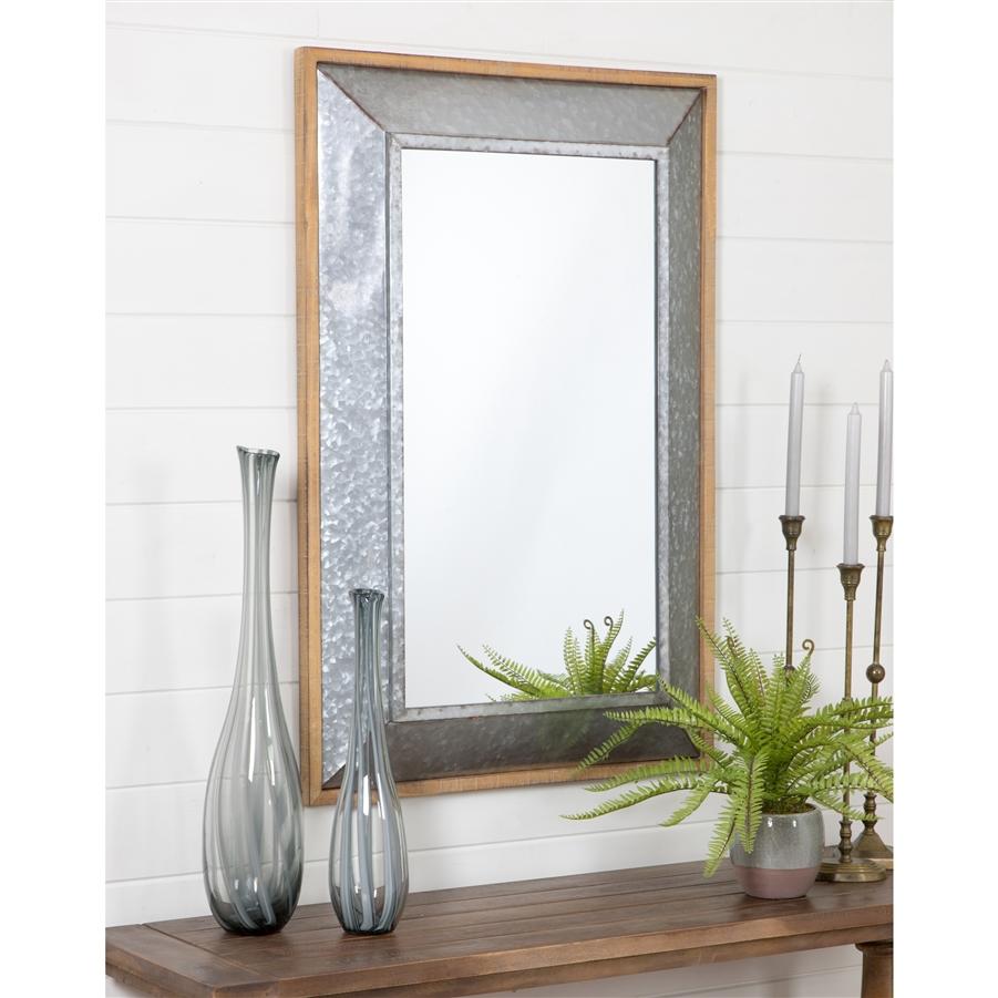 aspire home accents 6176 - Crosby Farmhouse Wall Mirror