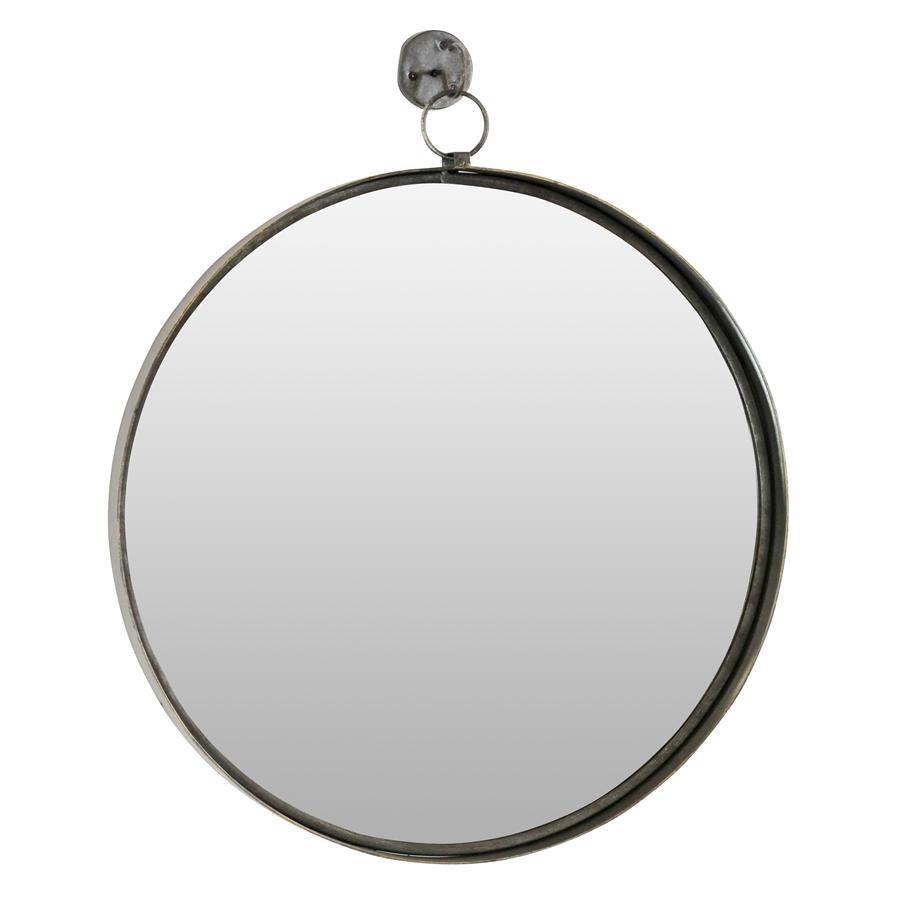 Aspire Home Accents 6343 - Bescott Suspended Round Wall Mirror