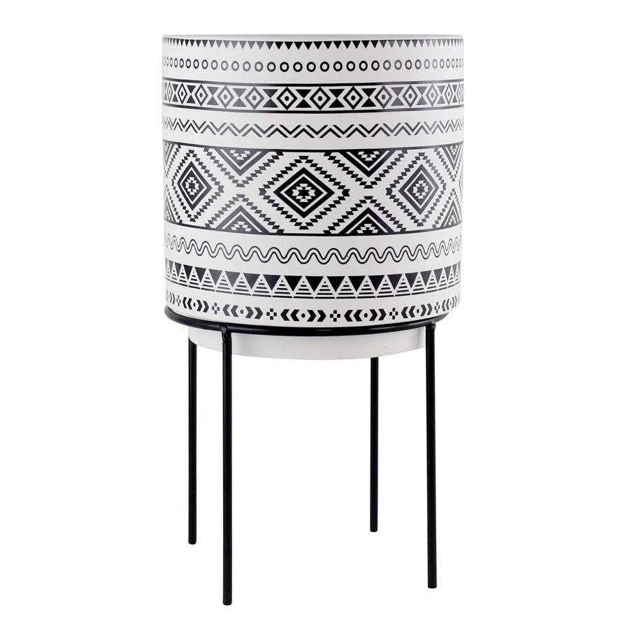 Aspire Home Accents 6725 - Mateo Modern Ceramic Planter