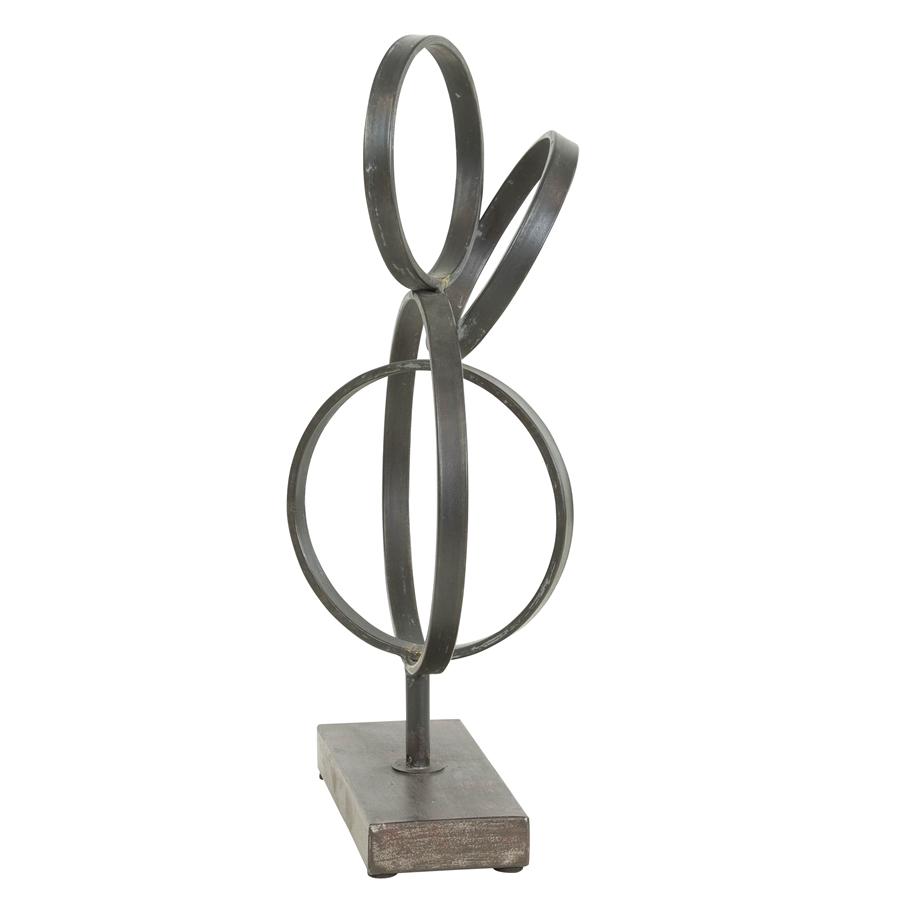 Aspire Home Accents 7104 - Keya Abstract Metal Sculpture