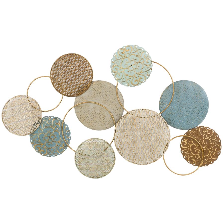 Aspire Home Accents 7227 - Orly Abstract Metal Wall Decor