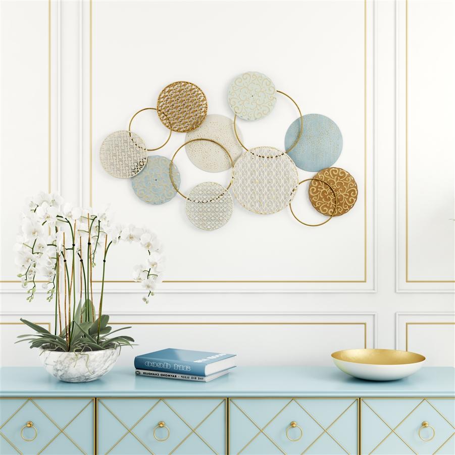 aspire home accents 7227 - Orly Abstract Metal Wall Decor