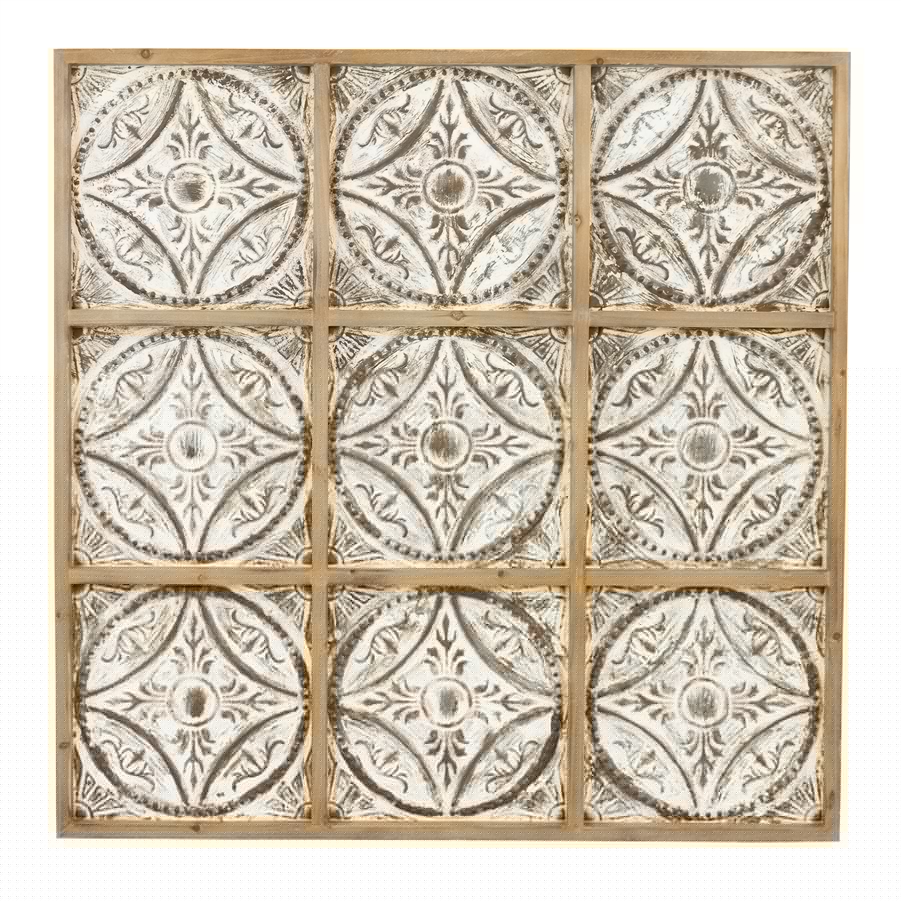 Aspire Home Accents 7302 - Sproule Large Wood Wall Decor