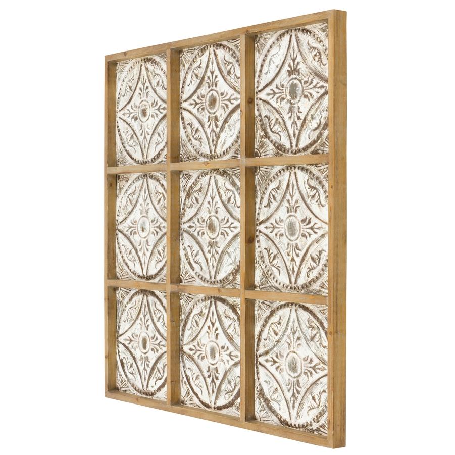 Aspire Home Accents 7302 - Sproule Large Wood Wall Decor