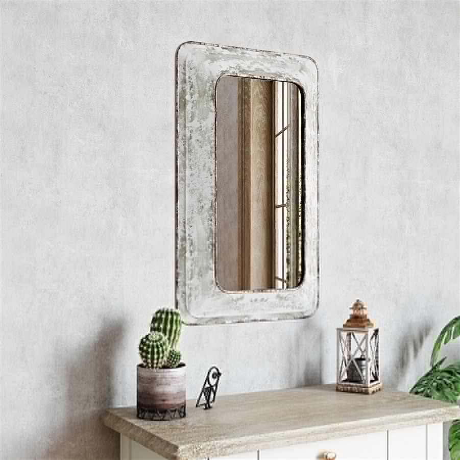 Aspire Home Accents 7395 - Jaycee Farmhouse Wall Mirror