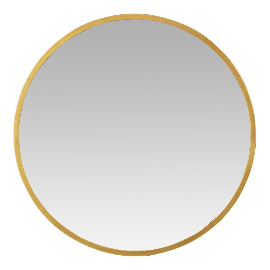 Aspire Home Accents 7494 - Bali Modern Round Wall Mirror - 24" Gold