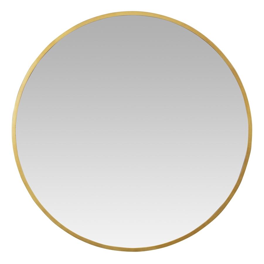 Aspire Home Accents 7500 - Bali Modern Round Wall Mirror - 32" Gold