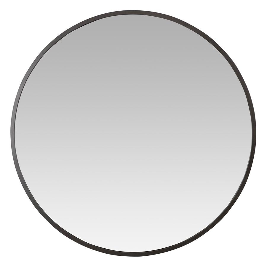 Aspire Home Accents 7531 - Bali Modern Round Wall Mirror - 32" Gray