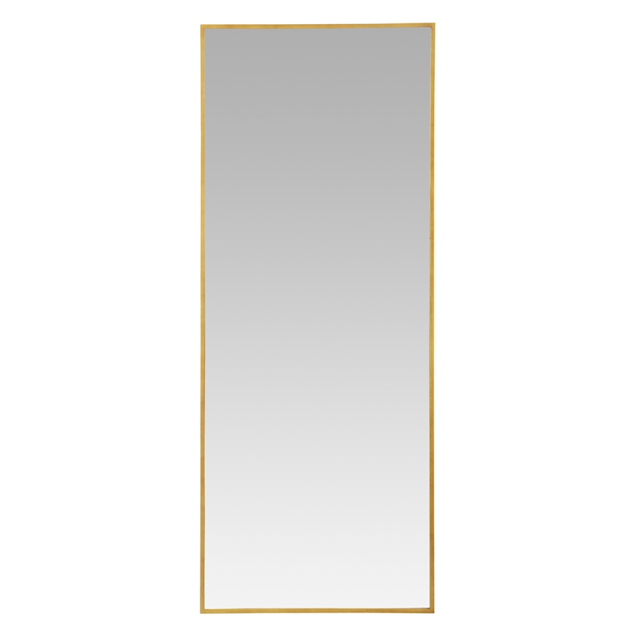 Aspire Home Accents 7579 - Bali Modern Floor Mirror - Gold