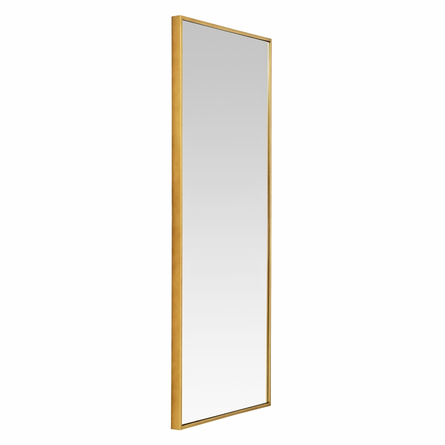 Aspire Home Accents 7579 - Bali Modern Floor Mirror - Gold