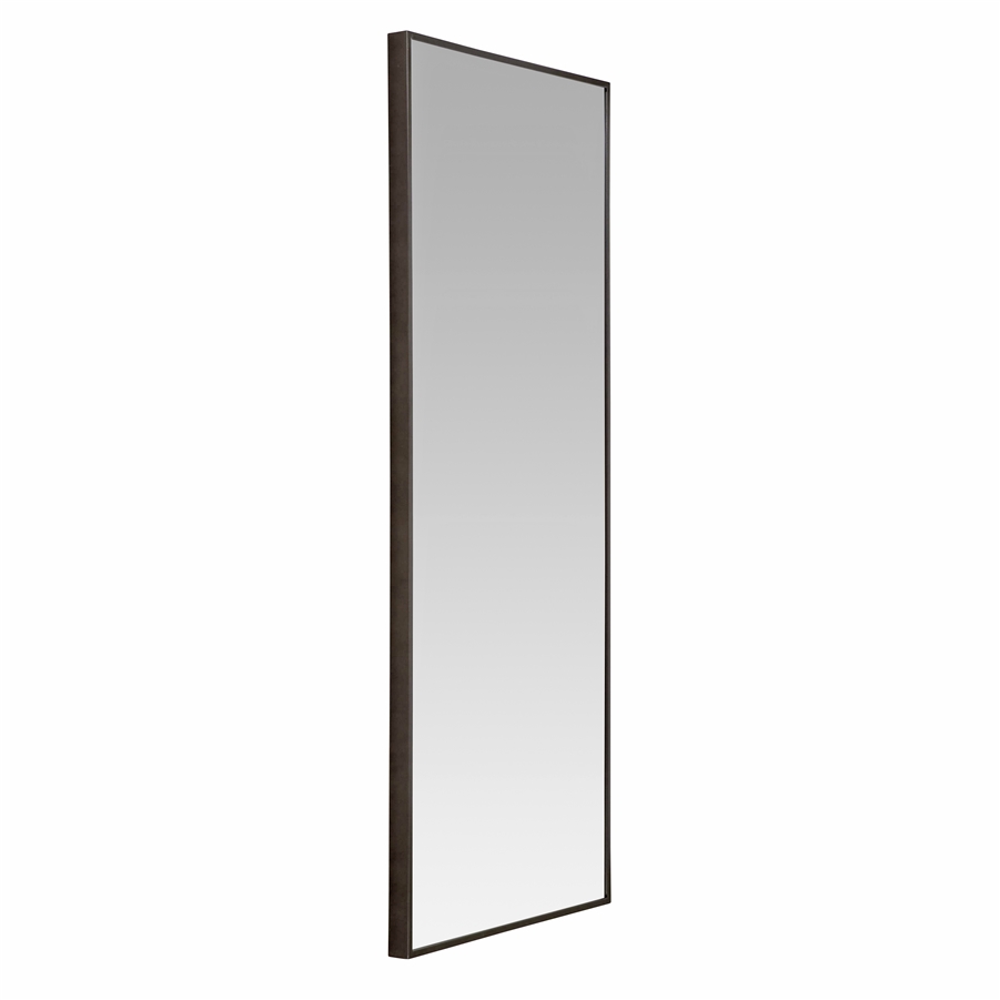 Aspire Home Accents 7609 - Bali Modern Floor Mirror - Gray