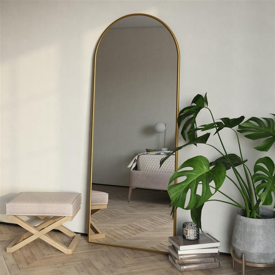 Aspire Home Accents 7692 - Nadia Modern Arch Floor Mirror