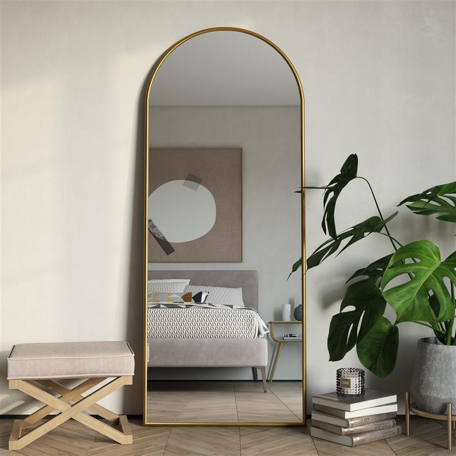 aspire home accents 7692 - Nadia Modern Arch Floor Mirror