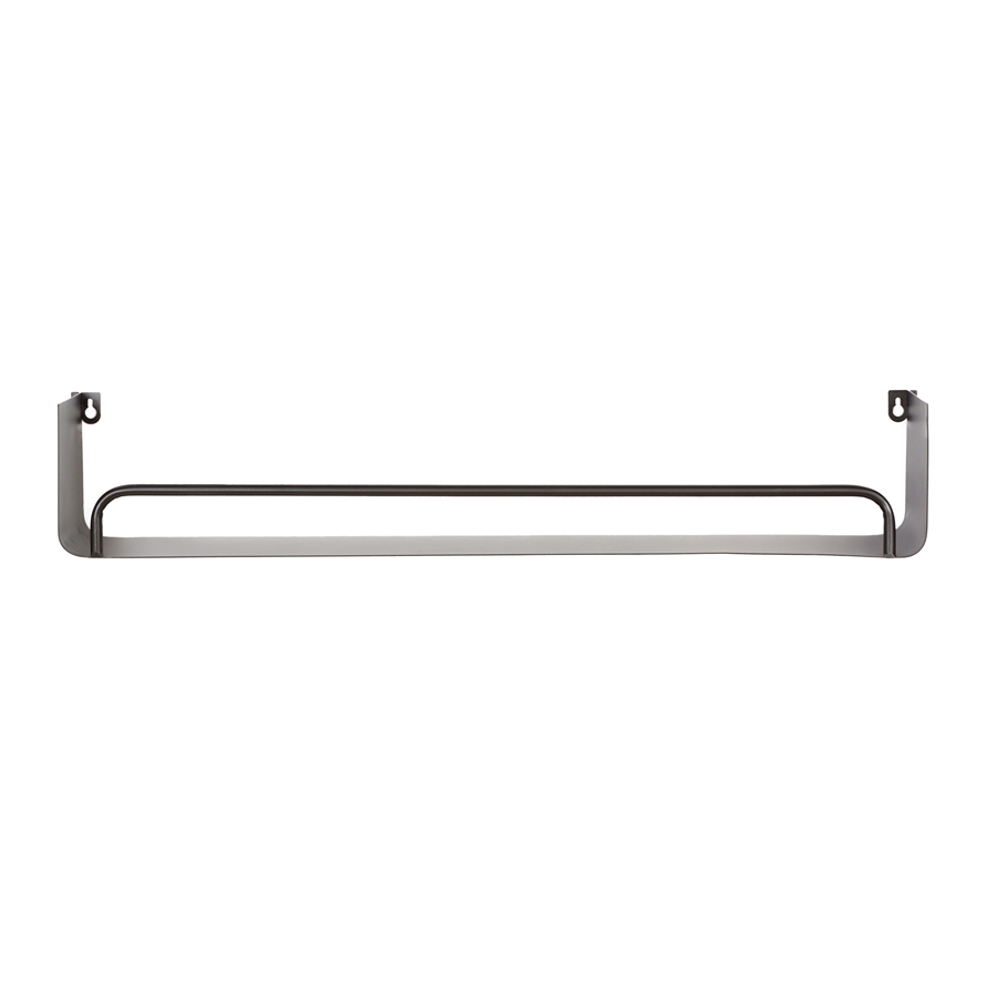 Aspire Home Accents 7739 - Syler Modern Wall Shelf (Set Of 2) - 28" Black