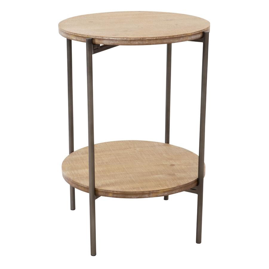Aspire Home Accents 7777 - Kamryn Modern Accent Table - Tan/Brown