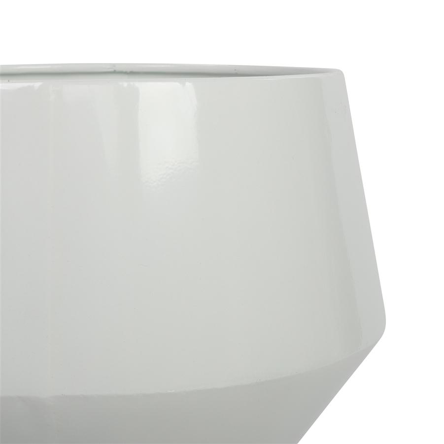 Aspire Home Accents 7920 - Huxley Mid Century Modern Planters - White (Set Of 2)