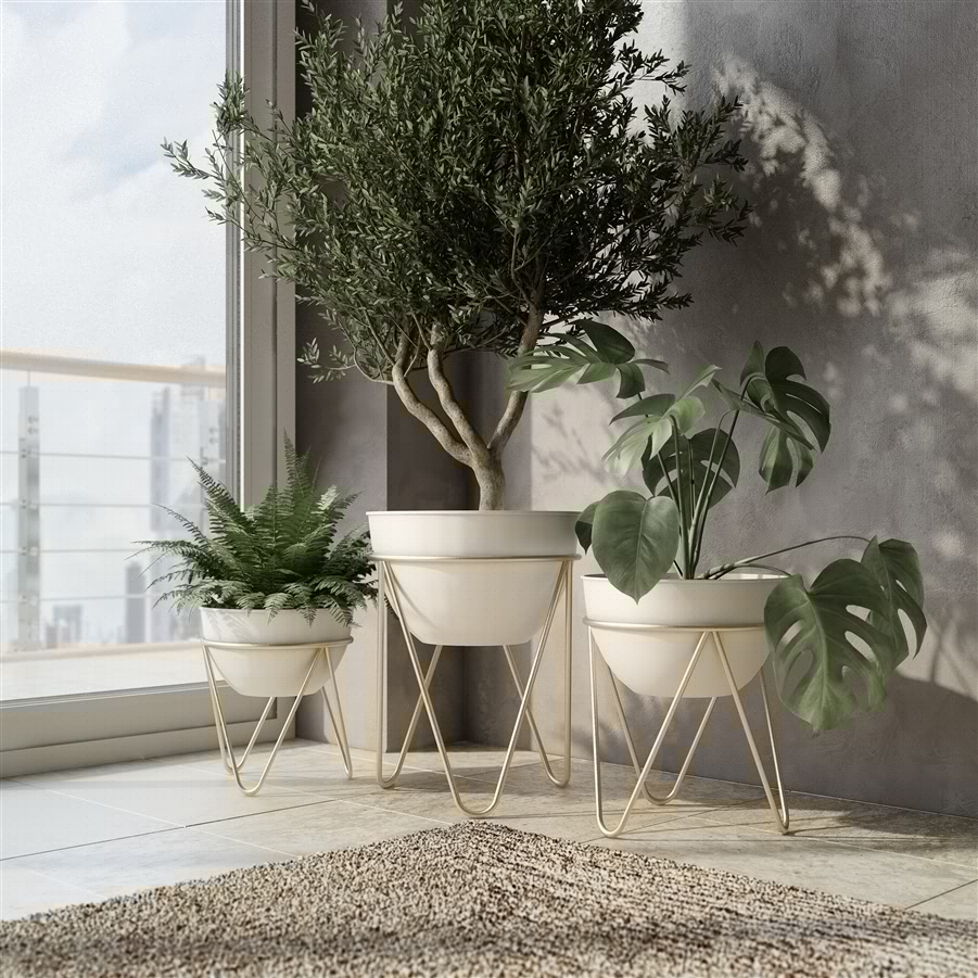 Aspire Home Accents 7982 - Drea Modern Planters (Set Of 3)