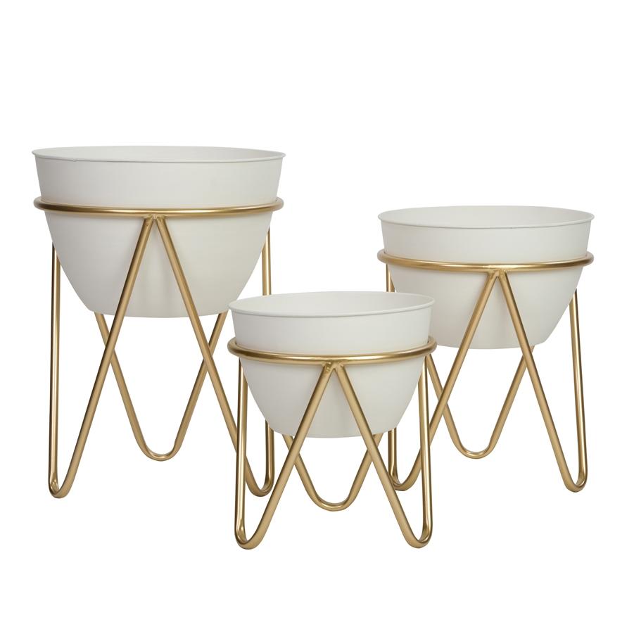 Aspire Home Accents 7982 - Drea Modern Planters (Set Of 3)