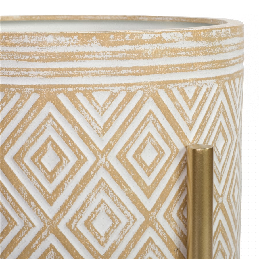 Aspire Home Accents 8118 - Eisley Modern Planters (Set Of 2)