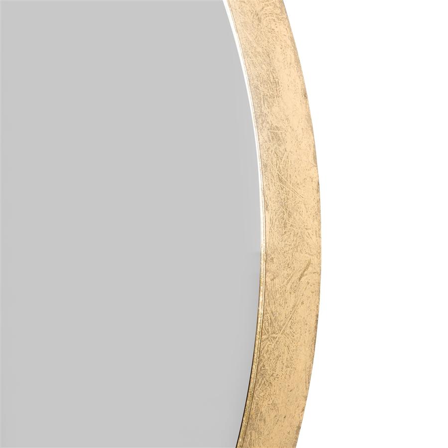 Aspire Home Accents 8255 - Bescott Suspended Round Wall Mirror - Gold