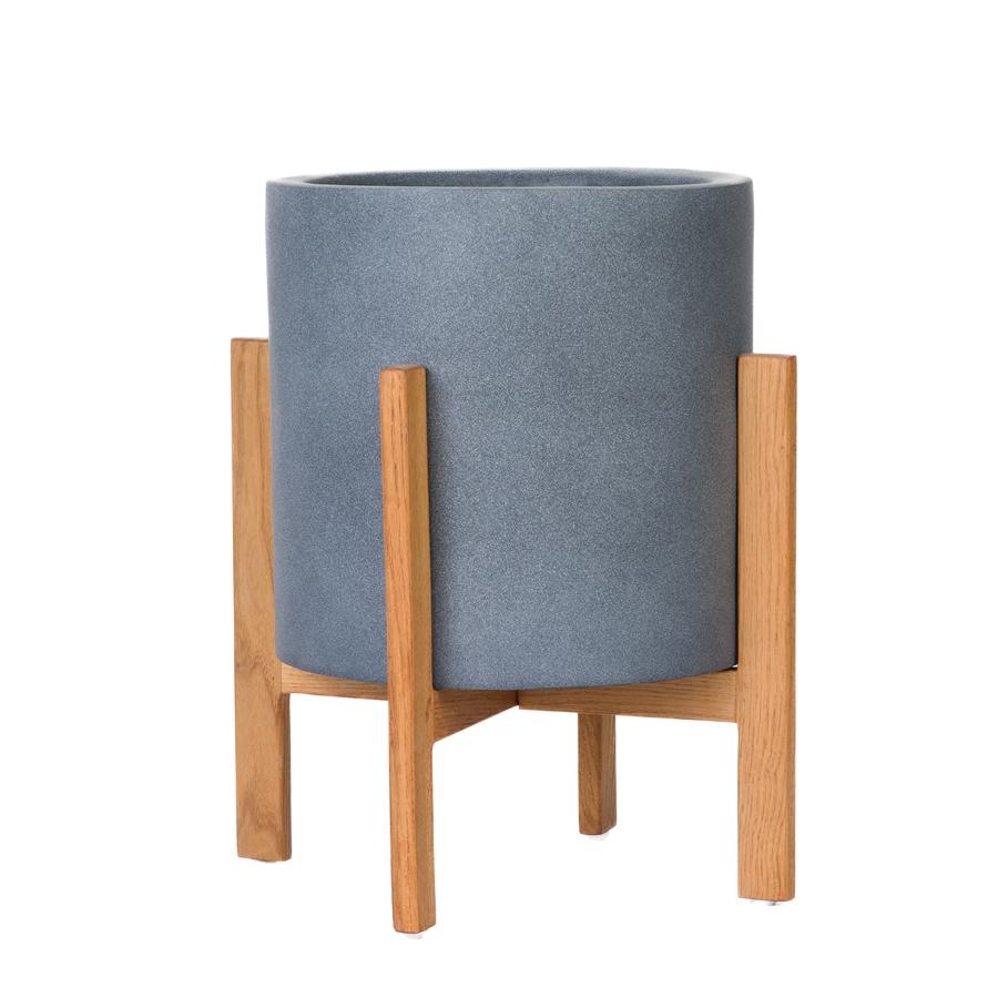 Aspire Home Accents 8361 - Rowan Modern Outdoor Planter - 18" Grey