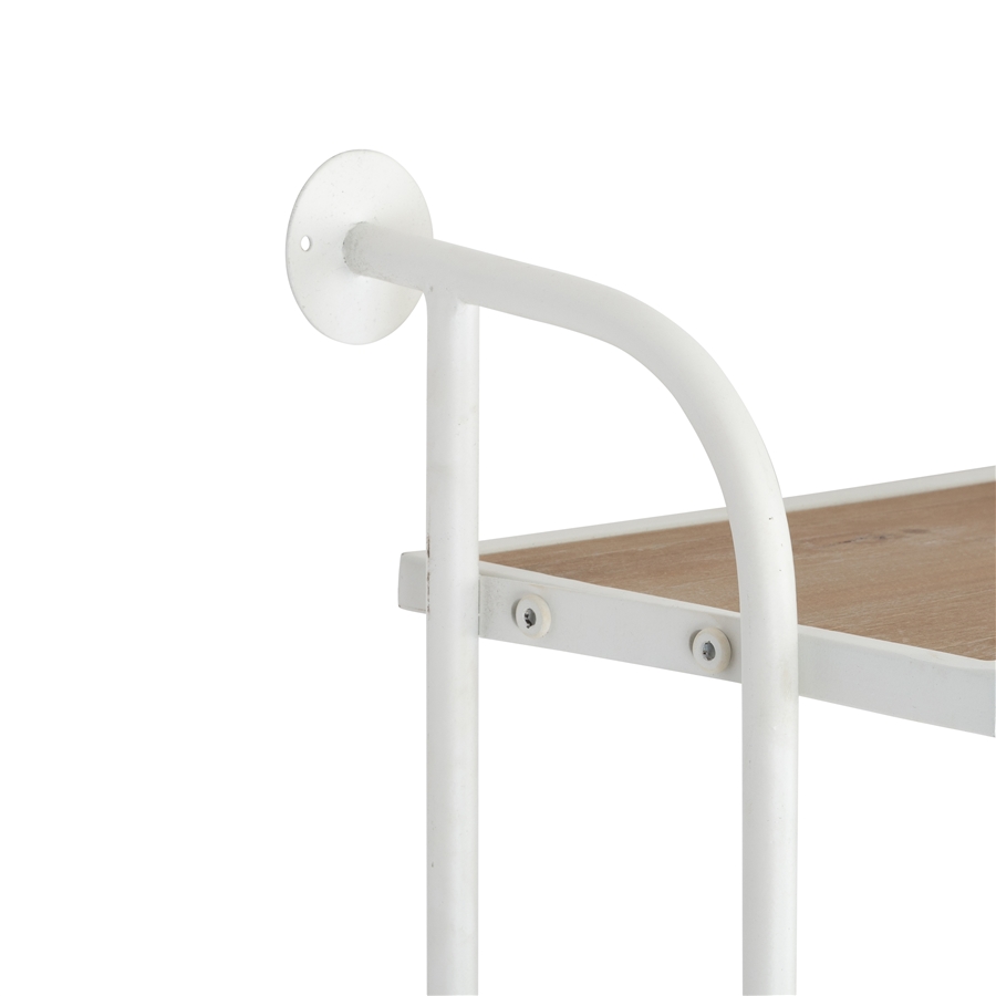 Aspire Home Accents 8750 - Emery Wall Shelf - 3 Shelf 18" White