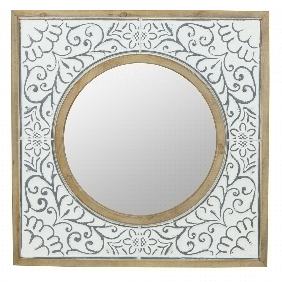 Aspire Home Accents 6947 - Daria Square Wall Mirror