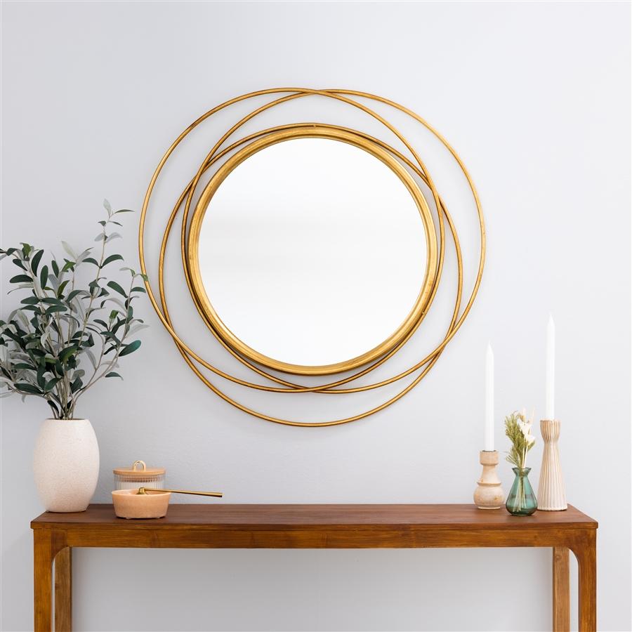 Aspire Home Accents 7449 - Mia Round Wall Mirror
