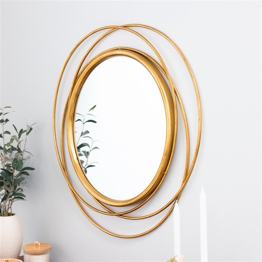 Aspire Home Accents 7449 - Mia Round Wall Mirror
