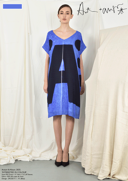 antoni & alison 'A' Dress (Blue)