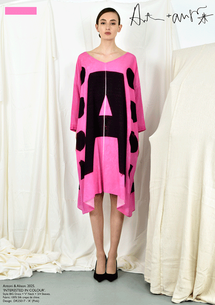 antoni & alison 'A' Dress (Pink)