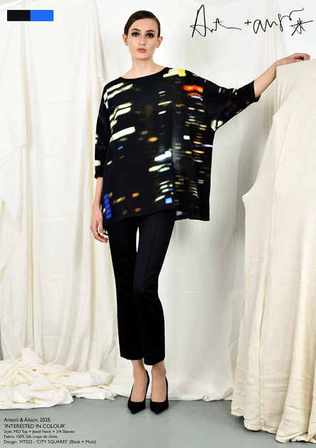 antoni & alison CITY SQUARES Top