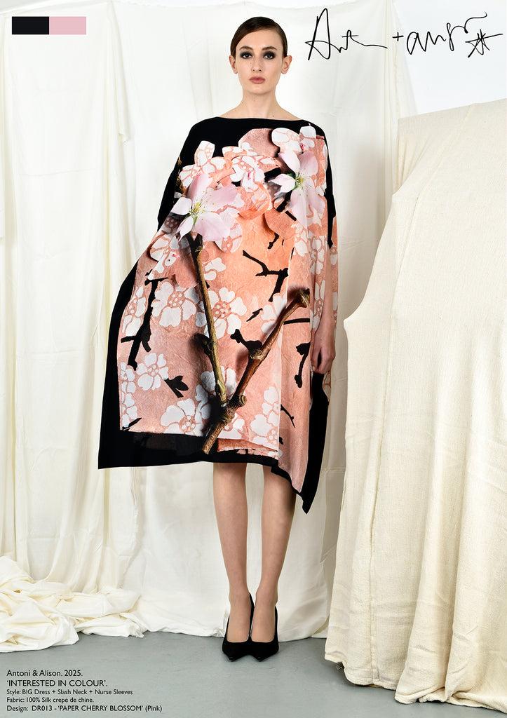 Antoni & Alison PAPER CHERRY BLOSSOM Dress (Pink)