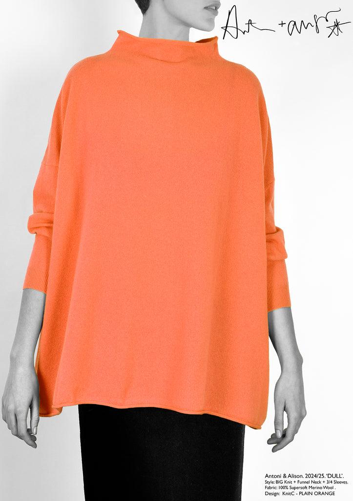 antoni & alison PLAIN ORANGE Knit