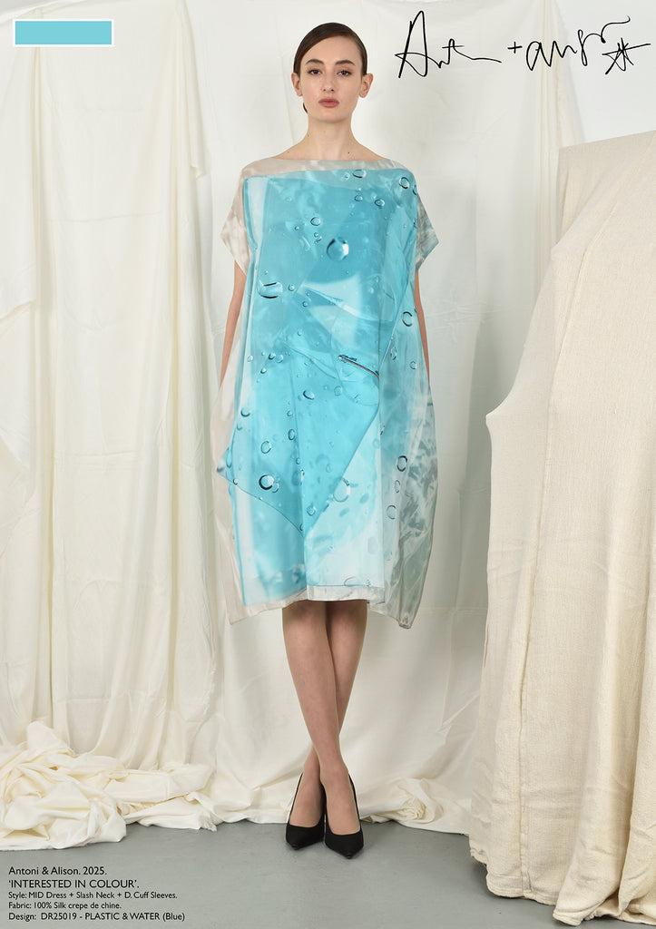 Antoni & Alison PLASTIC & WATER Dress (Blue)