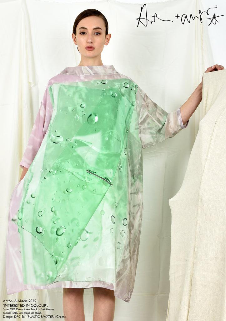 Antoni & Alison PLASTIC & WATER Dress (Green)