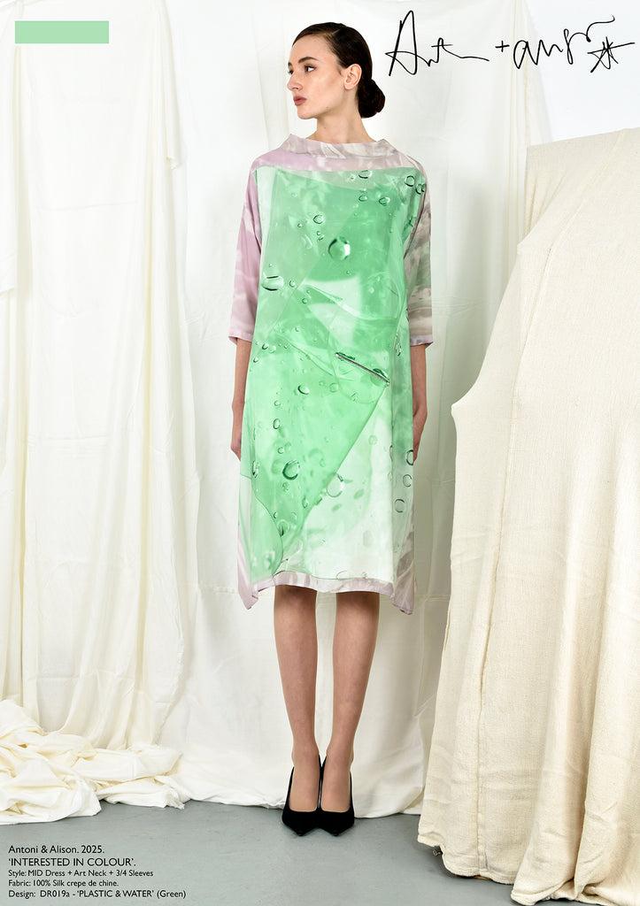 Antoni & Alison PLASTIC & WATER Dress (Green)