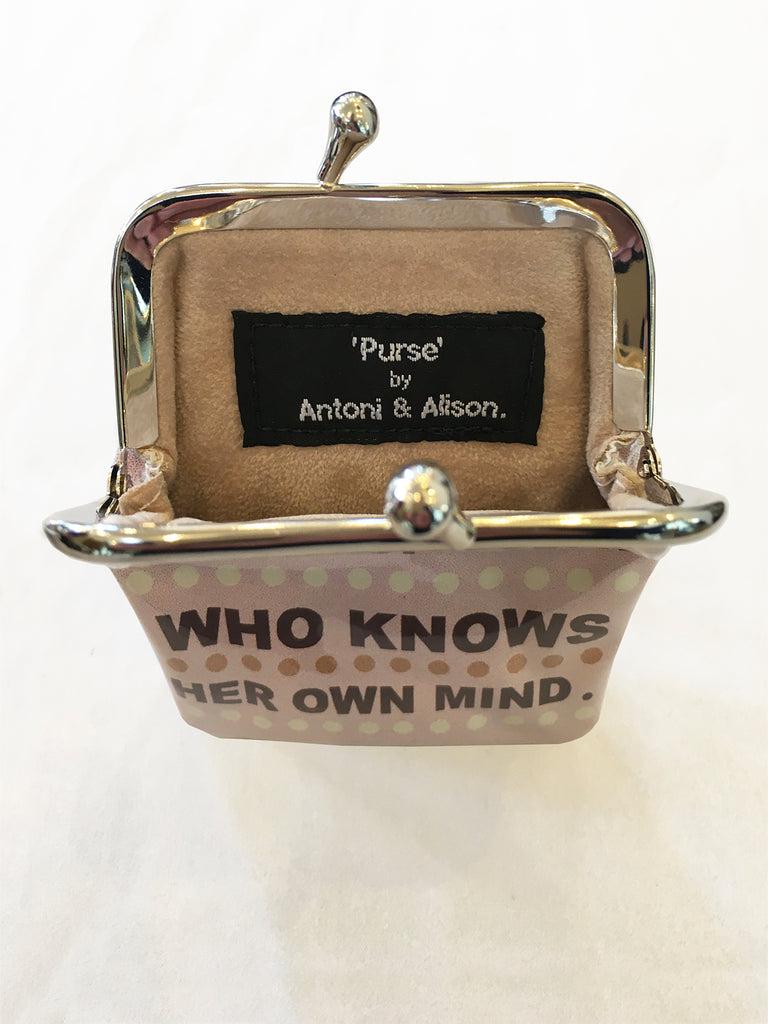 Antoni & Alison For The Woman Of Today Who Knows Her Own Mind (XS)PURSE