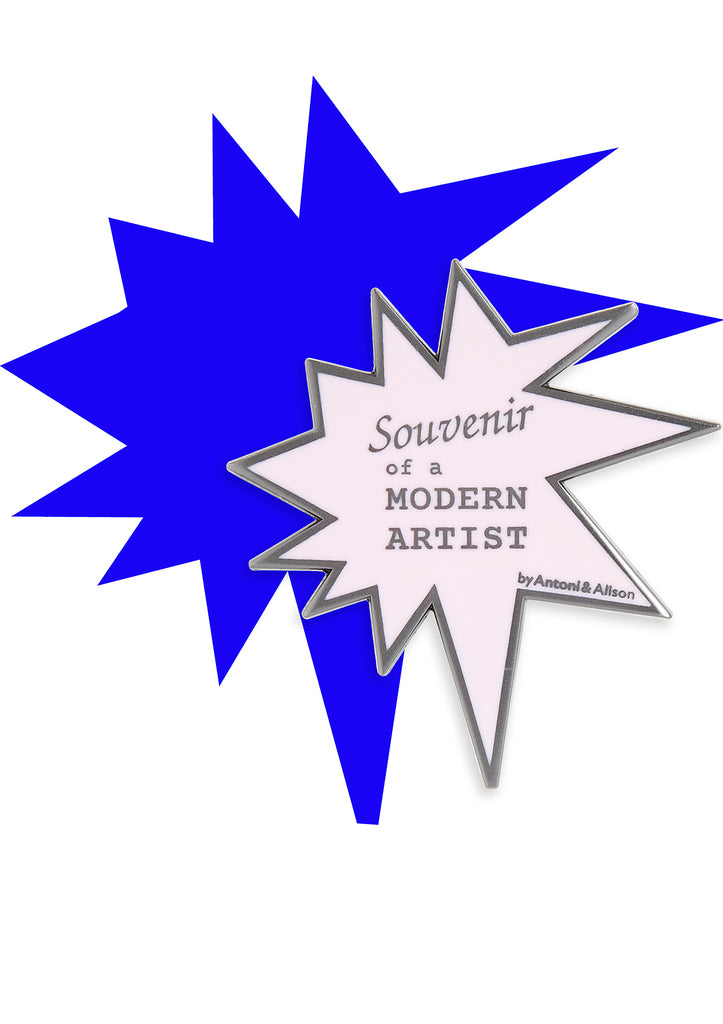 Antoni & Alison Souvenir Of A Modern Artist (Antoni & Alison & TATE Collaboration) PIN BADGE