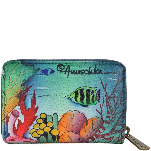 Anuschka Accordion Style Credit And Business Card Holder - 1110