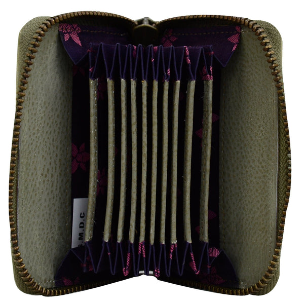 Anuschka Accordion Style Credit And Business Card Holder - 1110