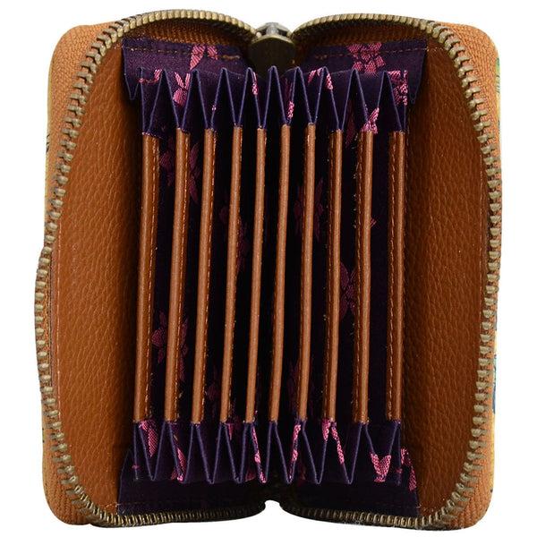 Anuschka Accordion Style Credit And Business Card Holder - 1110