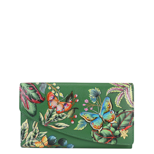 anuschka Accordion Flap Wallet - 1174