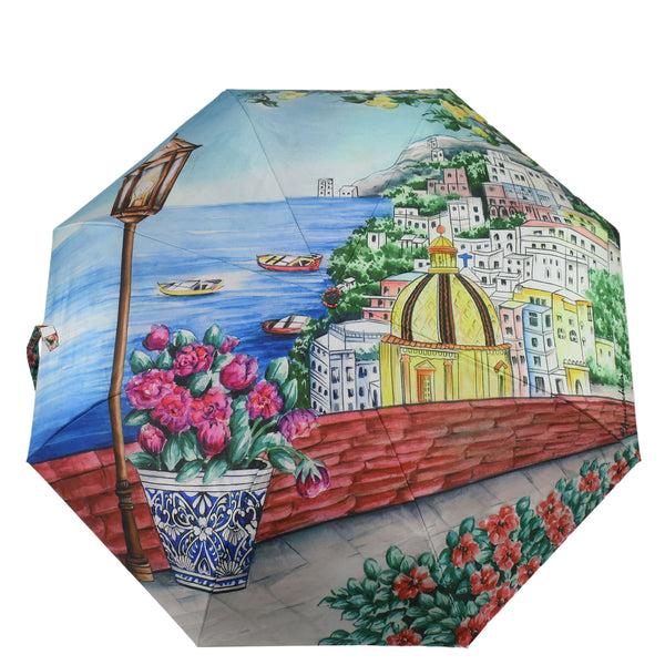 anuschka Auto Open/ Close Printed Umbrella - 3100