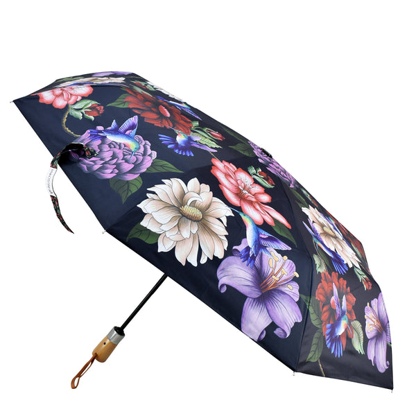 Anuschka Auto Open/ Close Printed Umbrella - 3100