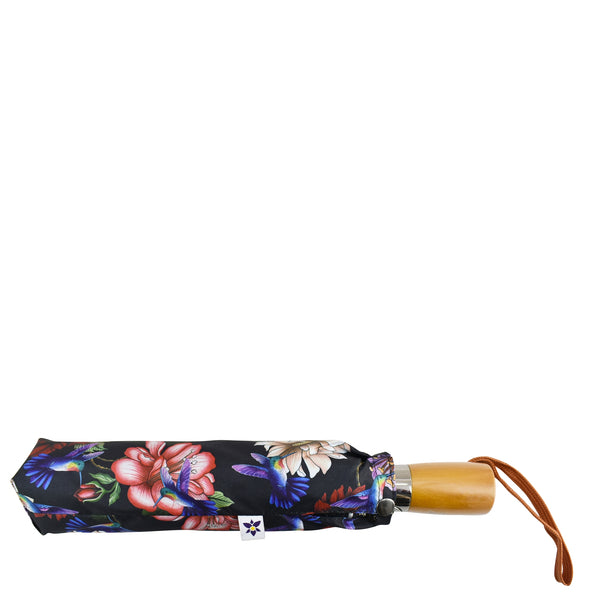 Anuschka Auto Open/ Close Printed Umbrella - 3100