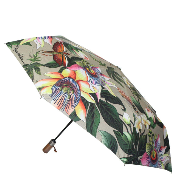 Anuschka Auto Open/ Close Printed Umbrella - 3100