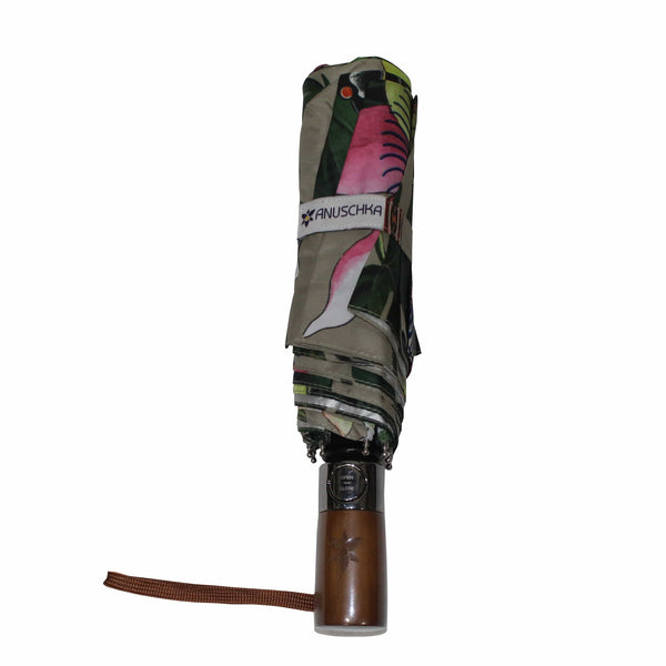 Anuschka Auto Open/ Close Printed Umbrella - 3100
